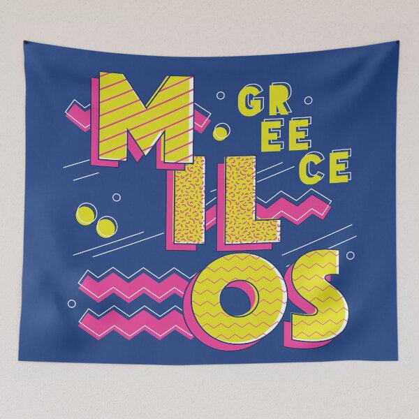 Item preview, Retro 90s Milos, Greece designed and sold by SLAG-Creative.
