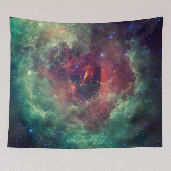 Item preview, The Rosette nebula located within the Unicorn. designed and sold by PatsIsland.