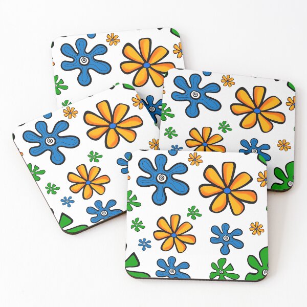 Item preview, Bright and Colorful Flowers designed and sold by ArtishbyLisa.