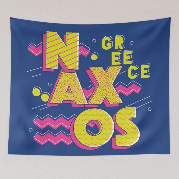 Item preview, Retro 90s Naxos, Greece designed and sold by SLAG-Creative.