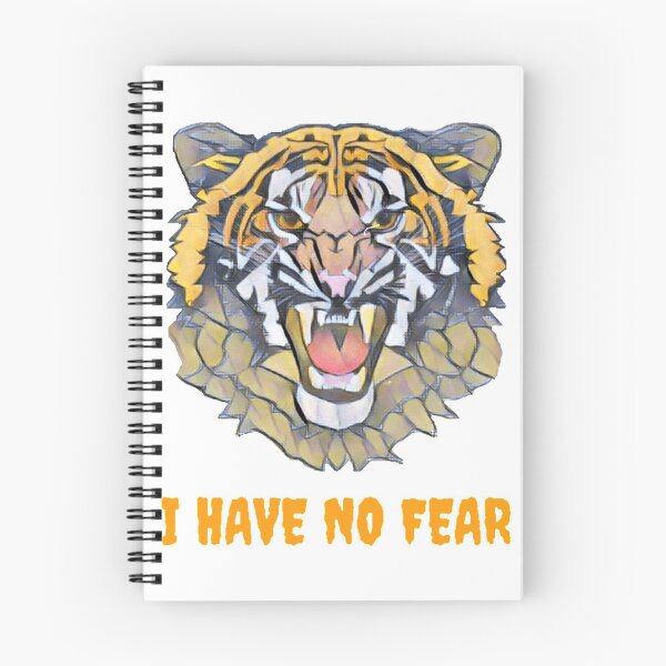 Item preview, I have no fear. You've got to go unafraid into this life. designed and sold by diaza.