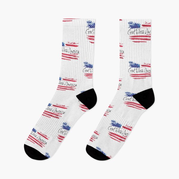 Item preview, God Bless America/American Flag  designed and sold by burlybot.