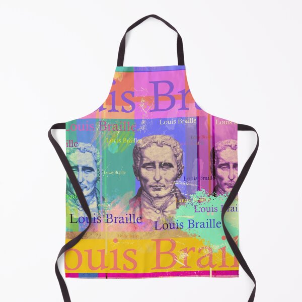 Item preview, Louis Braille Portrait, Inventor of Braille designed and sold by Mauswohn.