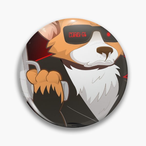 Item preview, The Furminator Corgi Design designed and sold by Tracey Chapman.