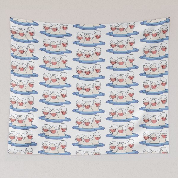 Item preview, Snow monkey Onsen designed and sold by line-on-line.