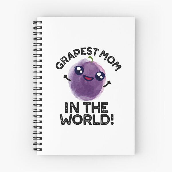 Item preview, Grapest Mom In The World Funny Grape Puns  designed and sold by punnybone.