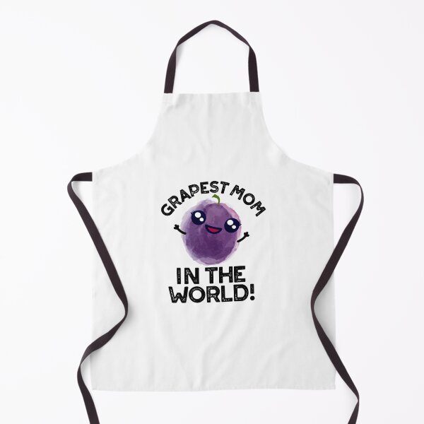 Item preview, Grapest Mom In The World Funny Grape Puns designed and sold by punnybone.