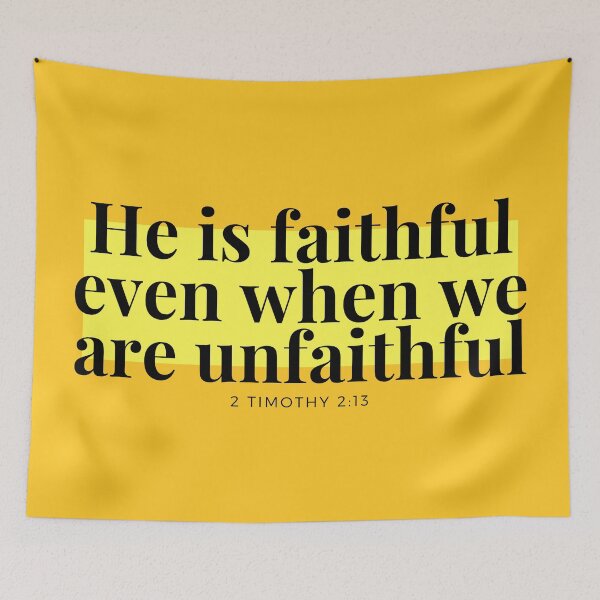 Item preview, He is Faithful designed and sold by MereFaith.
