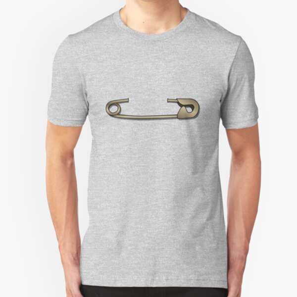 Safety Pin Slim Fit T-Shirt