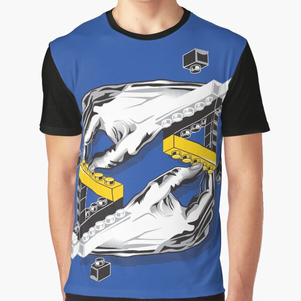 Hands Building Hands - Yellow Graphic T-Shirt
