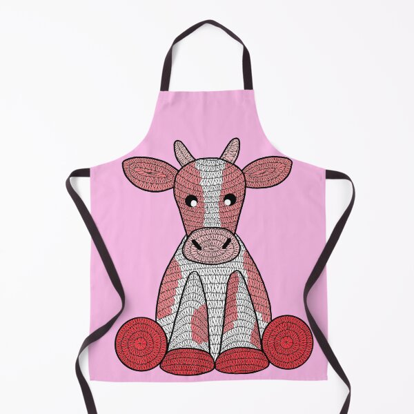 Item preview, Strawberry crochet cow designed and sold by brookbk.