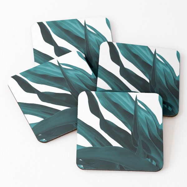 Item preview, Dark Teal Green Tropical Leaves #1 #tropical #wall #decor #art designed and sold by Anita's & Bella's Art.