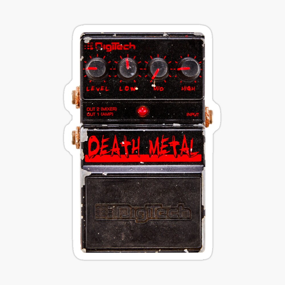 digitech heavy metal distortion pedal