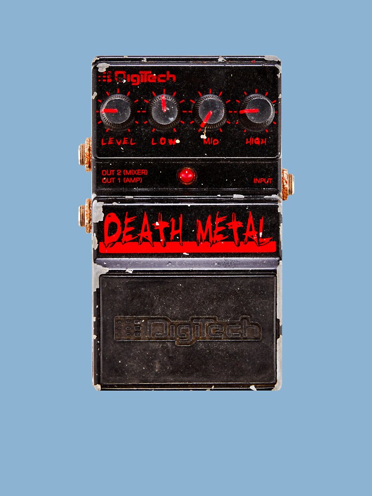 Digitech Death Metal Guitar Pedal vintage