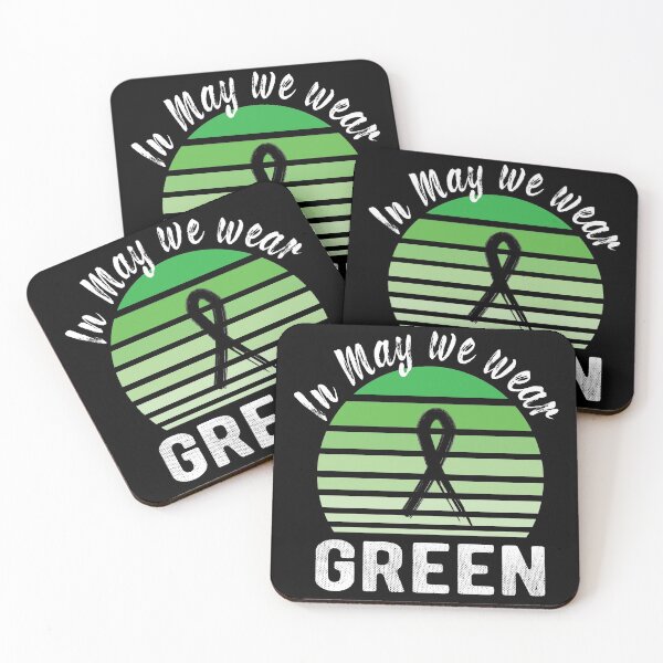 Item preview, In May We Wear Green, Mental Health Awareness designed and sold by samah82.