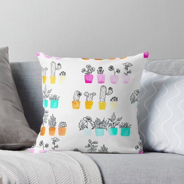 Item preview, Watercolor Plants Pattern  designed and sold by Emily Joy Marie Rogers.