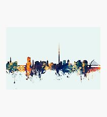 Dublin Ireland Skyline Photographic Print