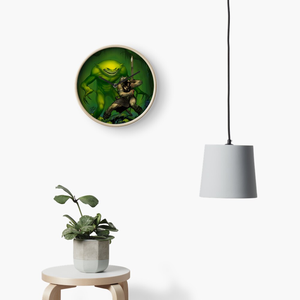 Item preview, Clock designed and sold by DanLawlisart.