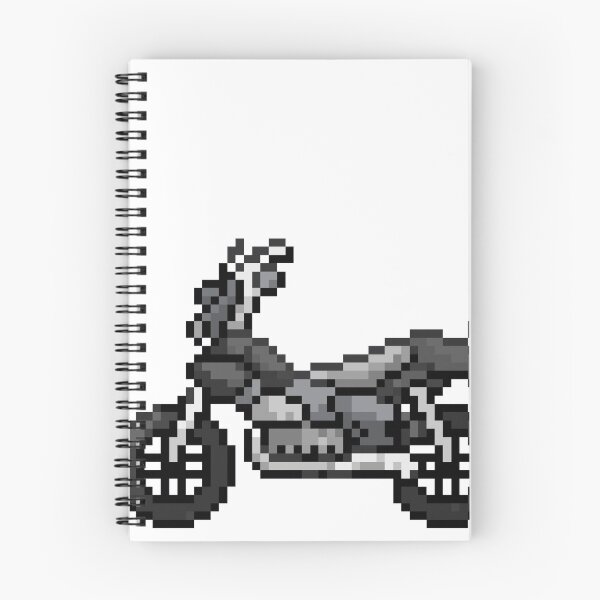 Item preview, Motorcycle pixel designed and sold by trashguts.
