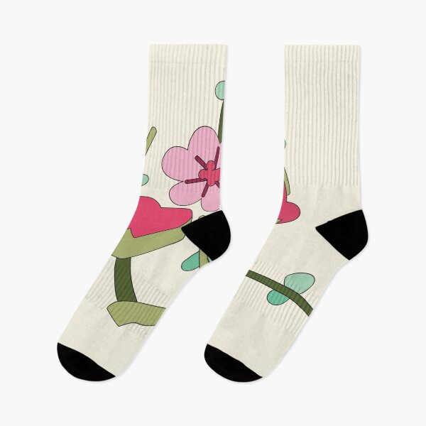 Item preview, Retro pink flower - Korean art designed and sold by allpalgo.