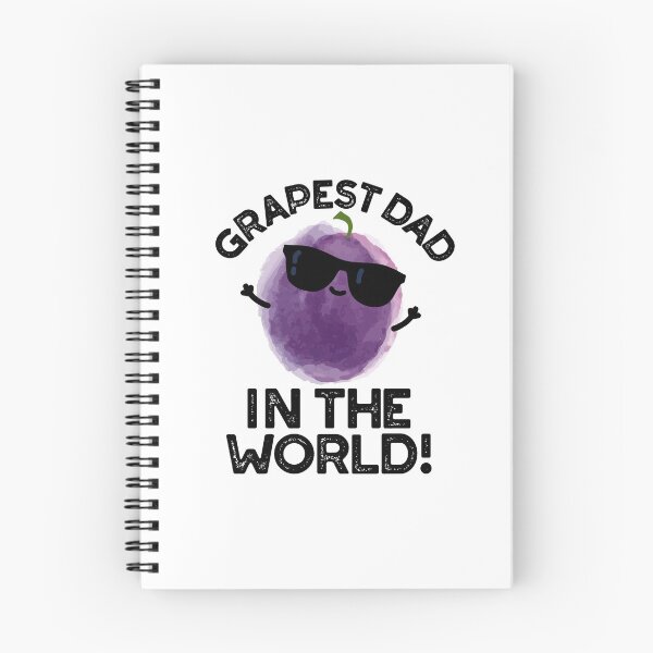 Item preview, Grapest Dad In The World Funny Grape Puns  designed and sold by punnybone.
