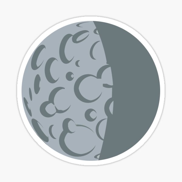 Moon Sticker