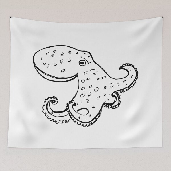 Item preview, Angry Octopus designed and sold by treasure-crafts.