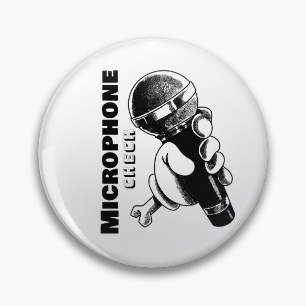 Item preview, Microphone Check Hip Hop Mic and hand Design designed and sold by onjcdesign.
