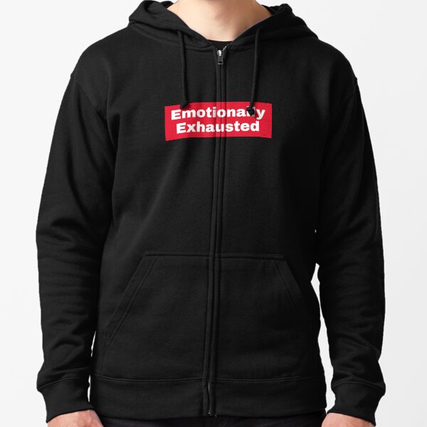 Item preview, Emotionally Exhausted V4 designed and sold by RelatableTexts.