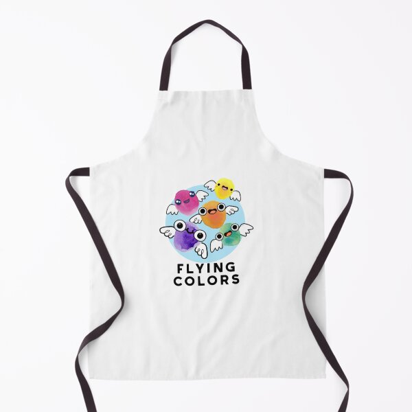Item preview, Flying Colors Funny Colorful Wings Puns  designed and sold by punnybone.