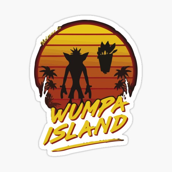 ISLA WUMPA Pegatina