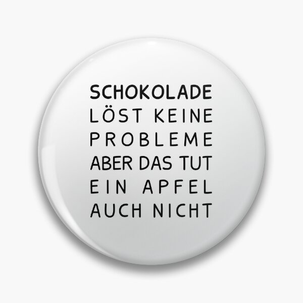 Artikelvorschau, Schokolade löst keine Probleme. Apfel auch nicht entworfen und verkauft von TopsellerShirts.