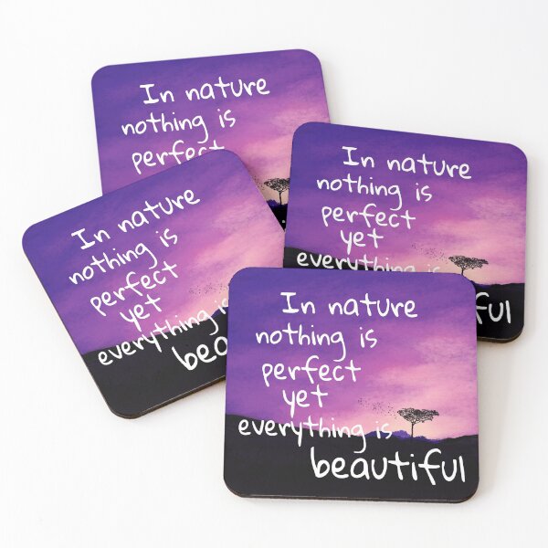 Item preview, Nothing is perfect, everything is beautiful designed and sold by TwistedEarth.