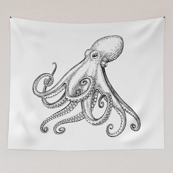 Item preview, Angry Octopus designed and sold by treasure-crafts.