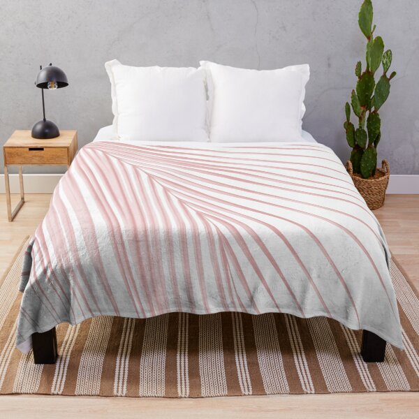 Item preview, Minimal Blush Pink Palm Leaf Dream #1 #tropical #wall #decor #art designed and sold by Anita's & Bella's Art.