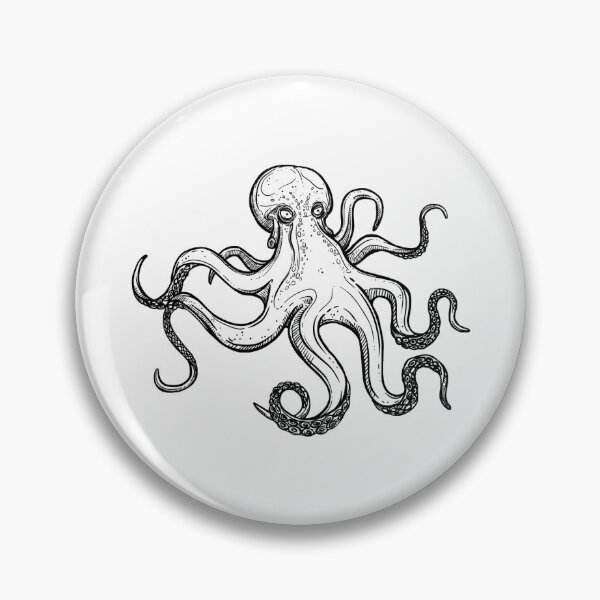 Item preview, Angry Octopus designed and sold by treasure-crafts.