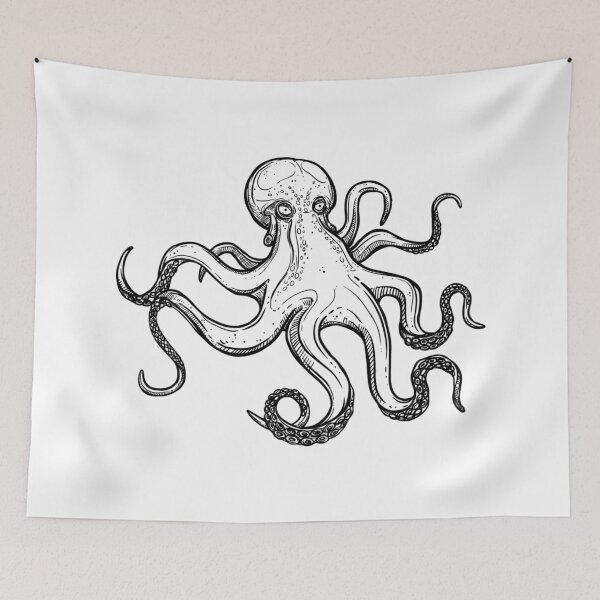 Item preview, Angry Octopus designed and sold by treasure-crafts.