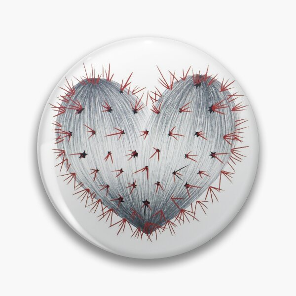 Item preview,  thorny heart designed and sold by CURIOUsDADA.