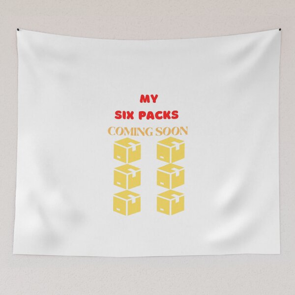 Item preview, SIX PACKS coming soon designed and sold by Generalphi.