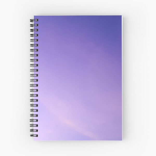 Item preview, Bright Violet And Purple Summer Sunset With White Streaky Clouds designed and sold by ArtIsSixthSense.