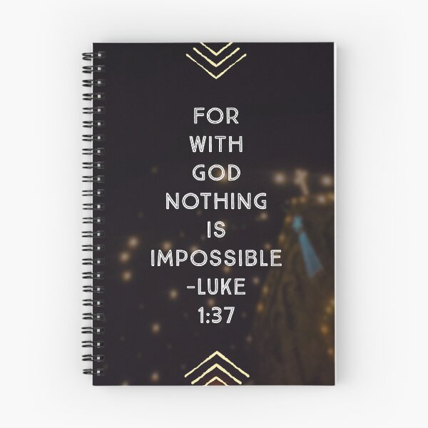 Item preview, Luke 1:37 designed and sold by matimtwrn.
