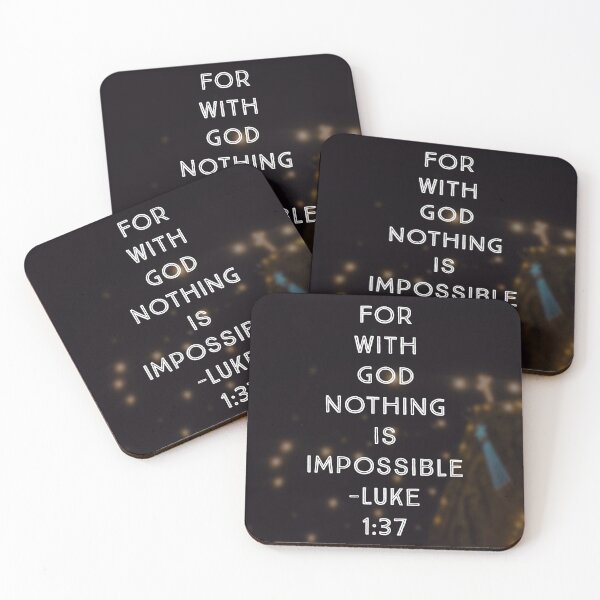 Item preview, Luke 1:37 designed and sold by matimtwrn.