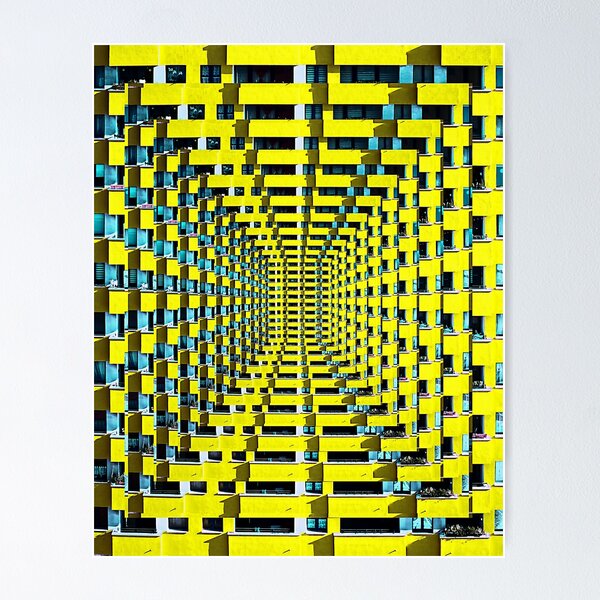 Item preview, Apartment Building Brutalism Pattern 01 designed and sold by glitchhub.