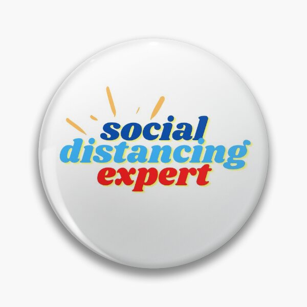 Item preview, Social Distancing Expert - Colorful designed and sold by imabbhey.