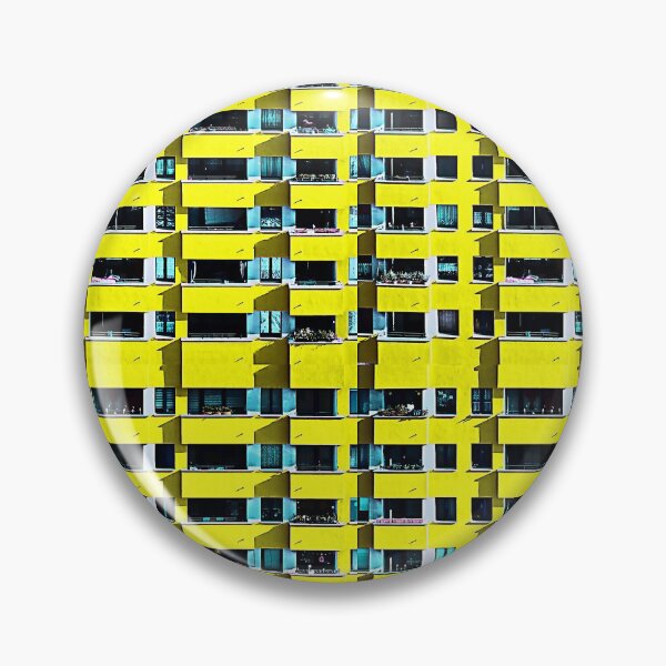 Item preview, Apartment Building Brutalism Art Pattern 03 designed and sold by glitchhub.