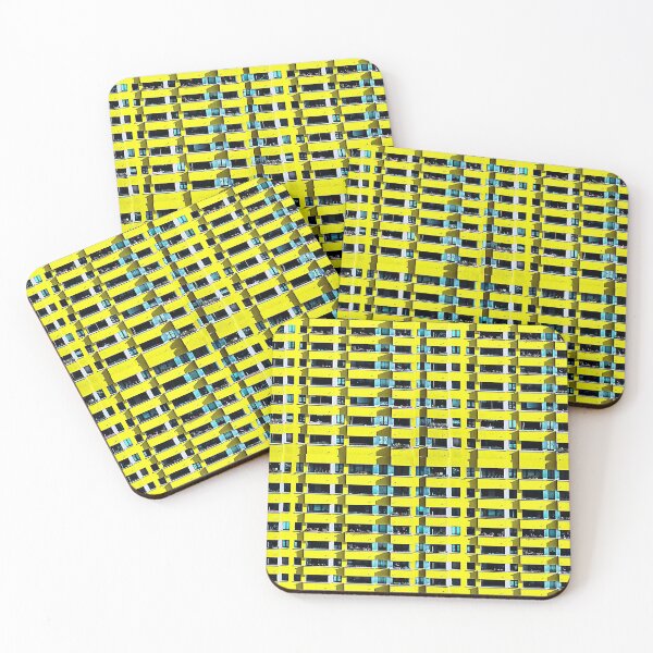 Item preview, Apartment Building Brutalism Art Pattern 03 designed and sold by glitchhub.