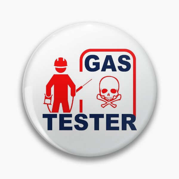 Item preview, Gas Tester; Confined Space; designed and sold by StickerApe.