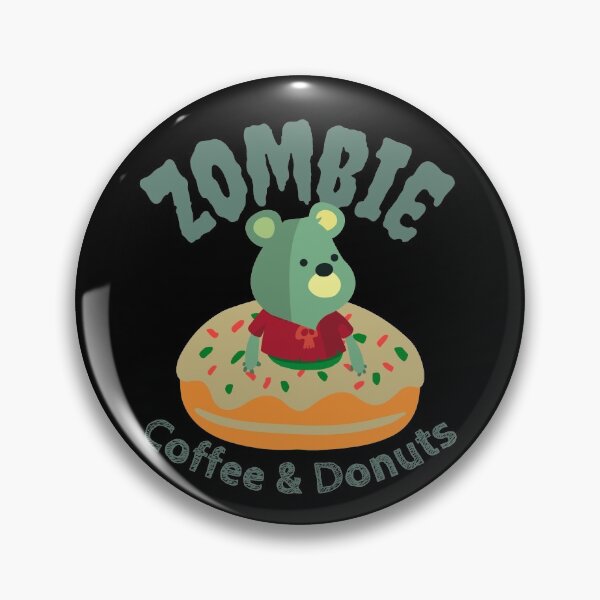 Item preview, Zombie Coffee & Donuts | Coffee Zombie Bear designed and sold by Mixture-DESIGN.