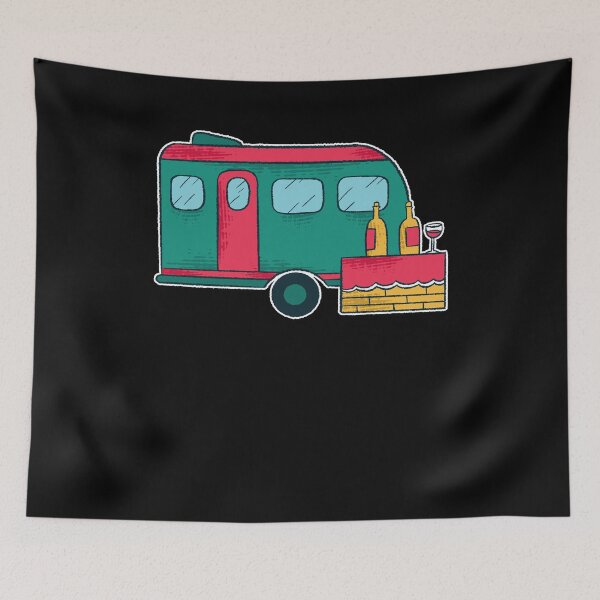 Item preview, Glamping Camping Glamper designed and sold by EverythingKawai.