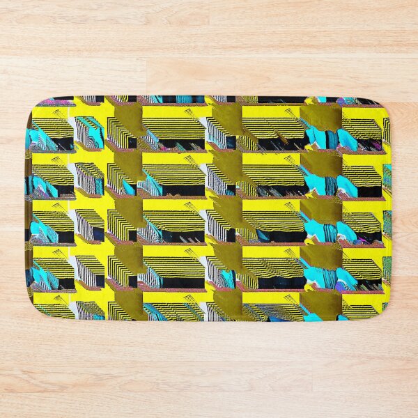 Item preview, Apartment Building Brutalism Art Pattern 04 designed and sold by glitchhub.